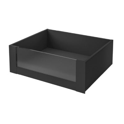 Blum-Carbon-Black-INTERNAL-Drawer-Set-Pure-C-Height-Glass