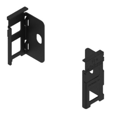 Blum-Carbon-Black-LEGRABOX-N-Height-Back-Fixing-Brackets-ZB7N000S