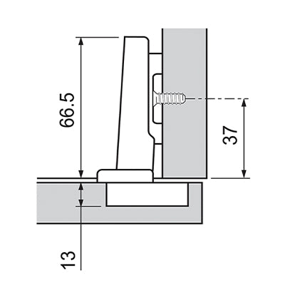 Blum-Full-overlay-Cabinet-Hinge