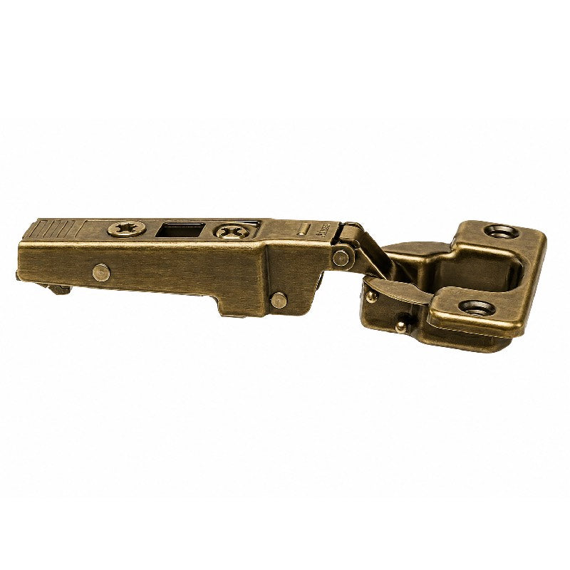 Blum 70T9550 UNSPRUNG 95° ANTIQUE BRASS Profile Thick Door Overlay Hinge