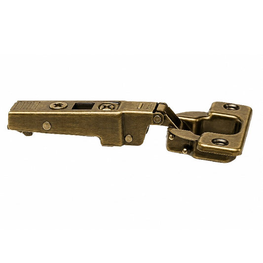 Blum 70T9550 UNSPRUNG 95° ANTIQUE BRASS Profile Thick Door Overlay Hinge
