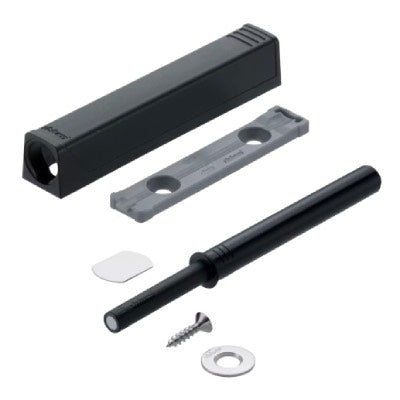 Blum 956A1004 Tip-On Push to Open Magnetic Long Black & Adaptor