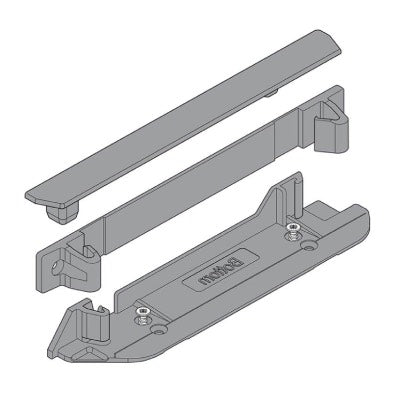 Blum SERVO-DRIVE Profile Fixing Bracket Bottom and Back