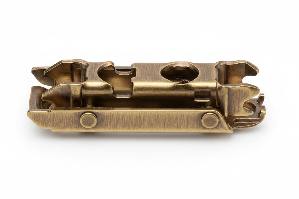 Blum Mounting Plate 175H3100 ANTIQUE BRASS In-Line 0mm Spacing