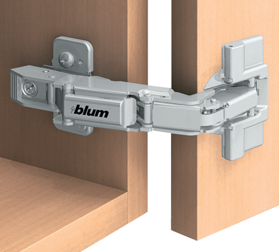 Blum 71T6540B INSERTA Sprung 170° Full Overlay Wide Angle Hinge