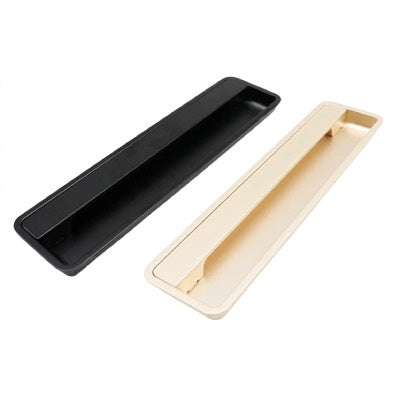 Cabinet Flush Inset Pull Handle Black or Gold Long – FixFit