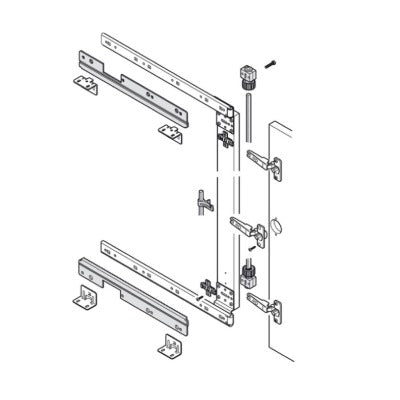 Cabinet-Pocket-Pivot-Door-Synchronised-Control-Accuride-1316-Dz1316