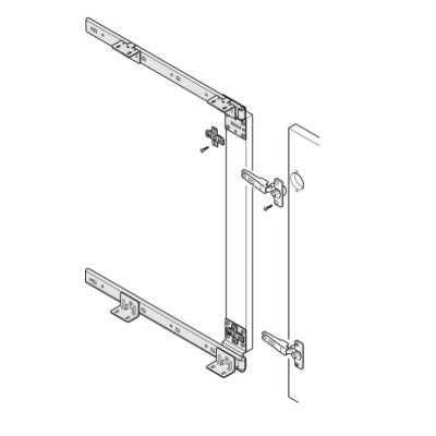 Cabinet-Pocket-Pivot-Sliding-Door-Gear-500mm-Accuride-1319