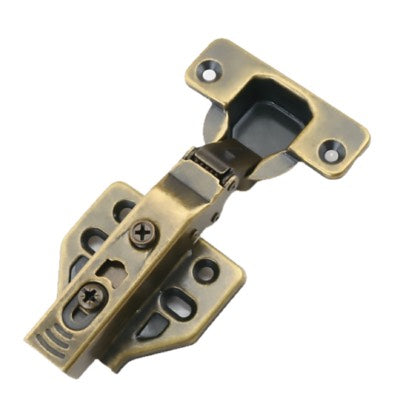 Cabinet Hinge Soft Close 100° ANTIQUE BRASS Full Overlay