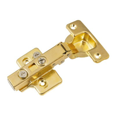 Cabinet Hinge Soft Close 100° SATIN BRASS Full Overlay