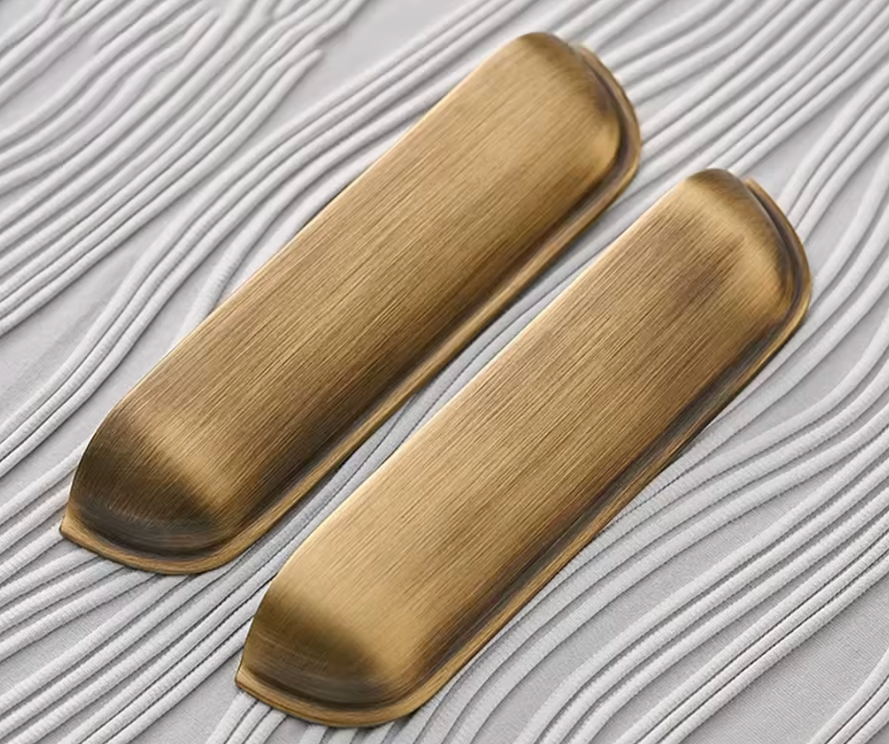 Cabinet Cup Handle Harrow Collection Brushed Antique Brass