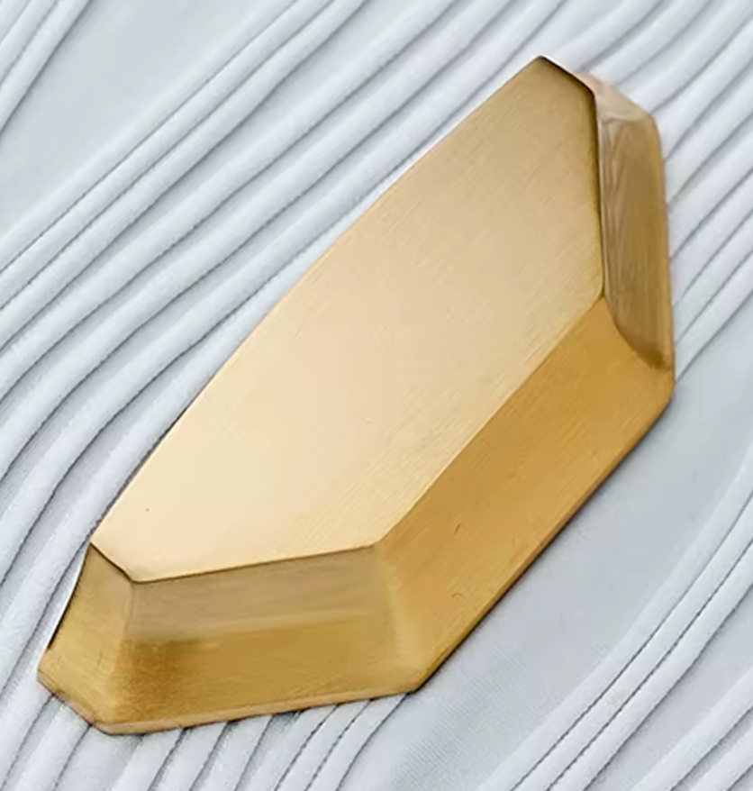 Cabinet Cup Handle Shell Collection Brushed Brass