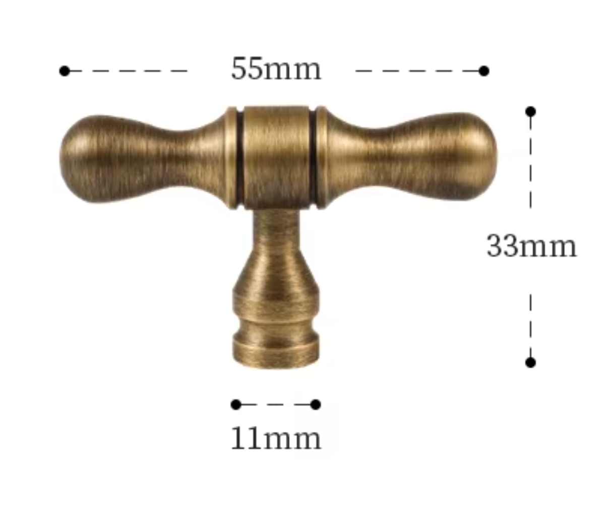 Cabinet Cup Handles Water Droplet Collection Brushed Antique Brass