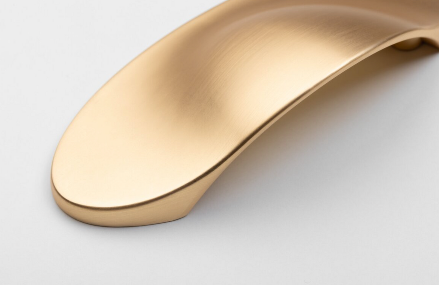 Cabinet Cup Pull Handle SHELL Matt Brushed Gold