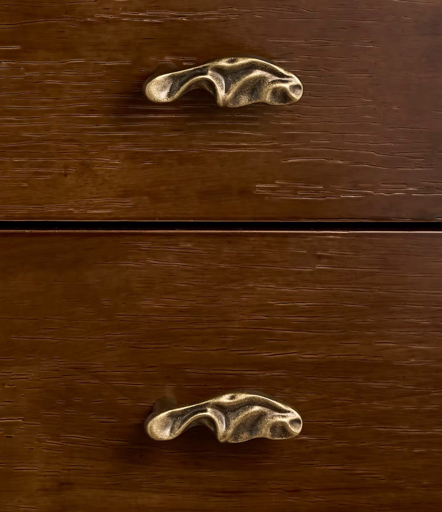 Cabinet Knob Sculpted Organic Twisted Collection