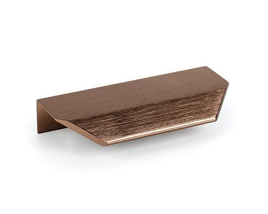 Cabinet Edge Pull Handle Bronze Vann