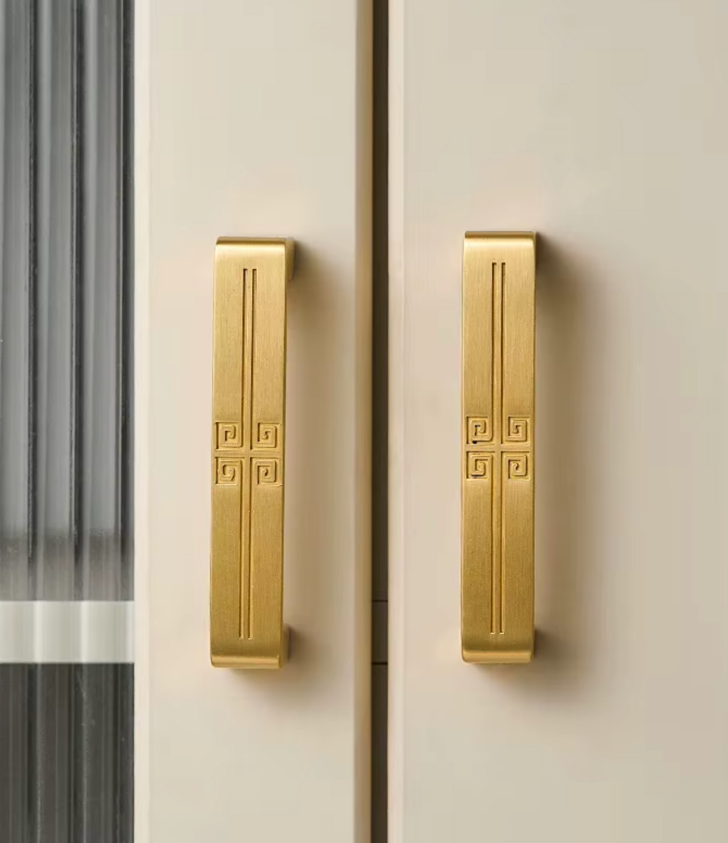 Cabinet Handles Celtic Collection Brushed Brass