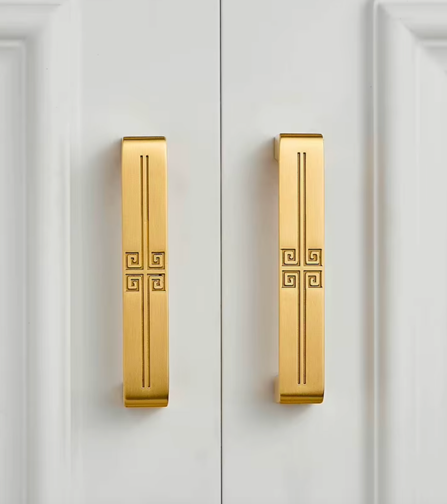 Cabinet Handles Celtic Collection Brushed Brass