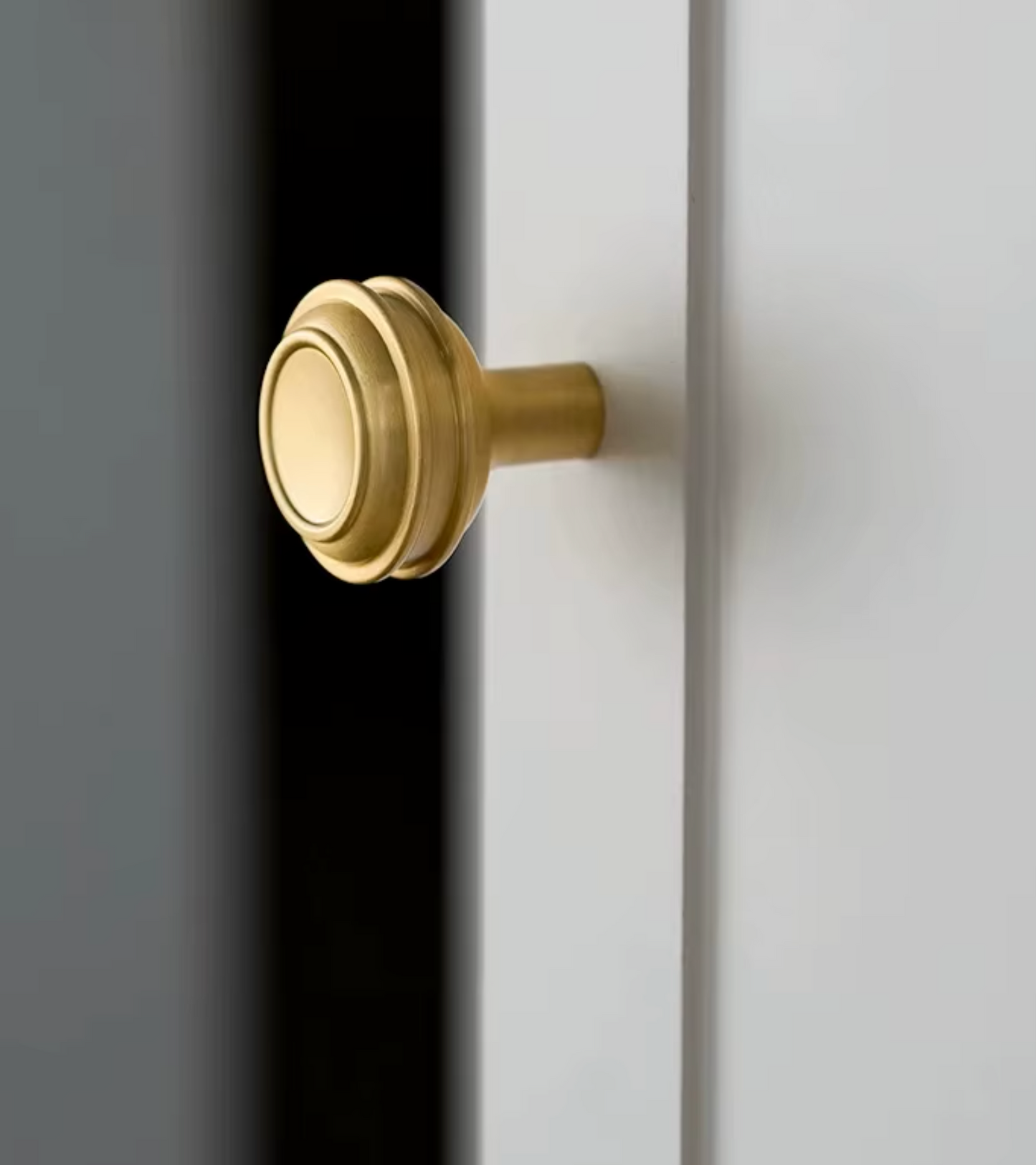 Cabinet Knob Mushroom Double Ring Collection
