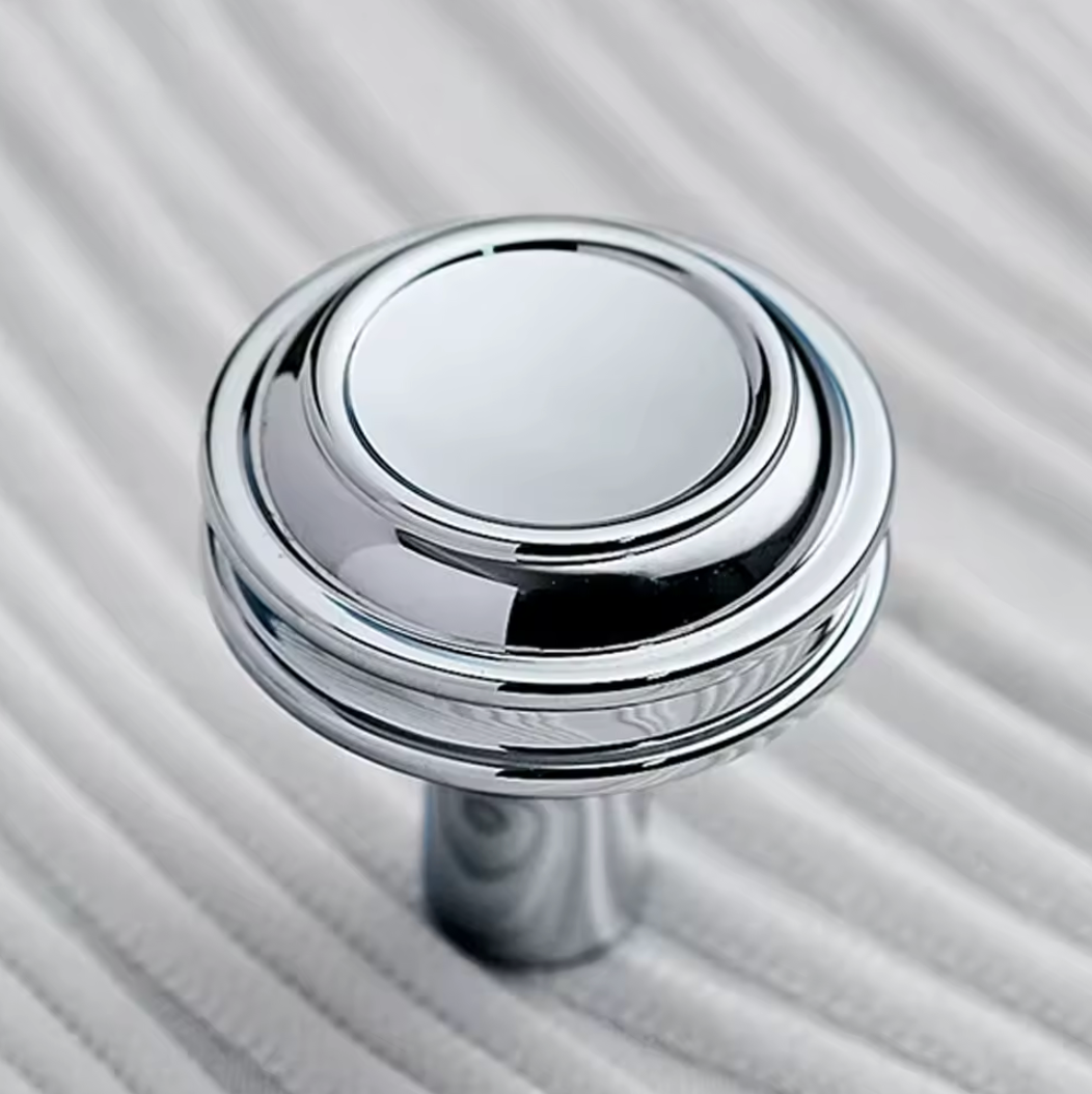 Cabinet Knob Mushroom Double Ring Collection