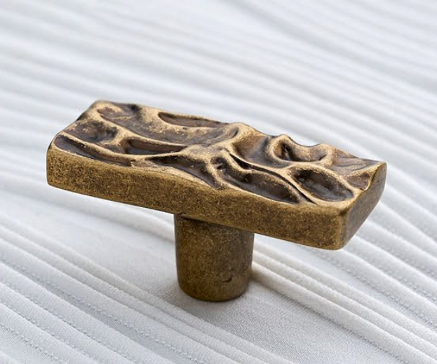 Cabinet Knob Sculpted Organic Collection