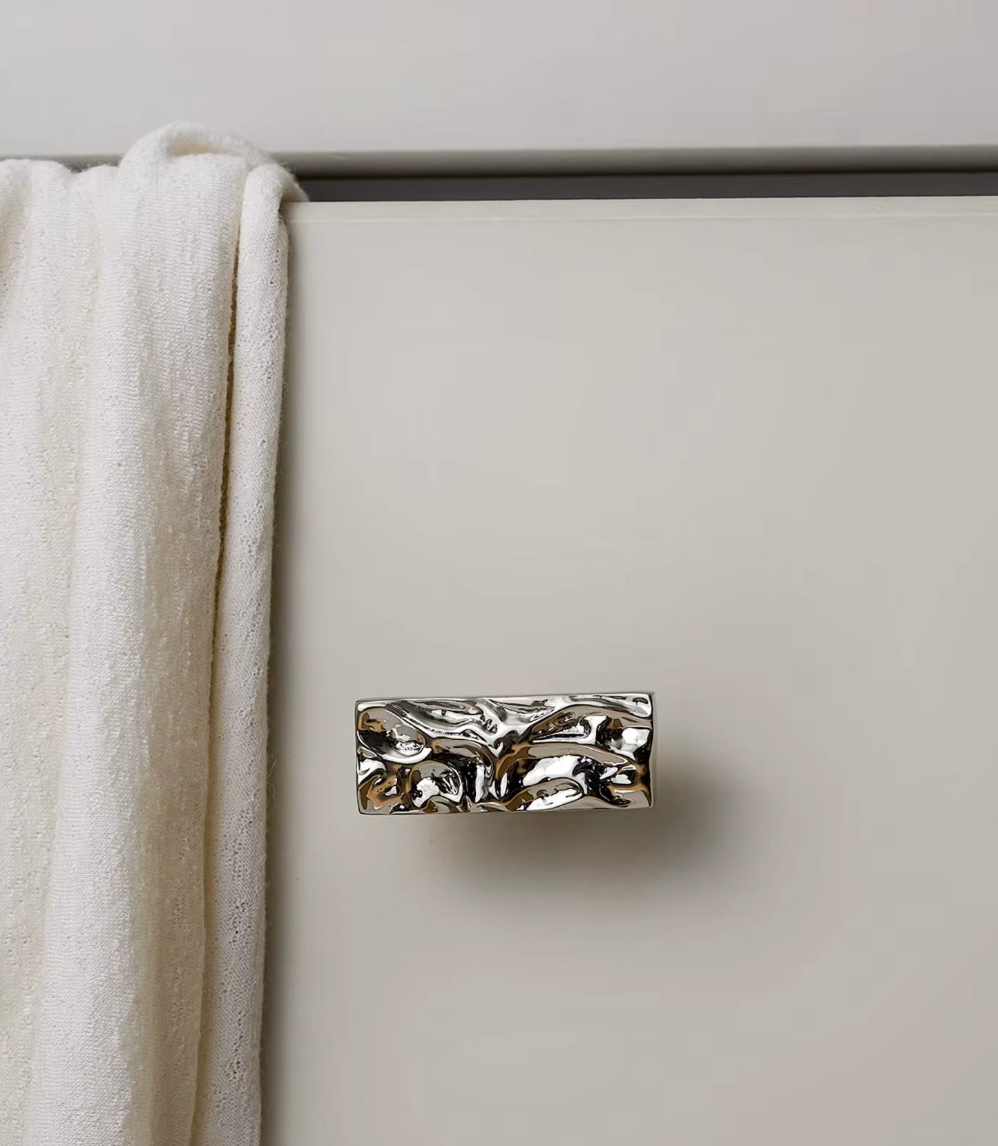 Cabinet Knob Sculpted Organic Collection