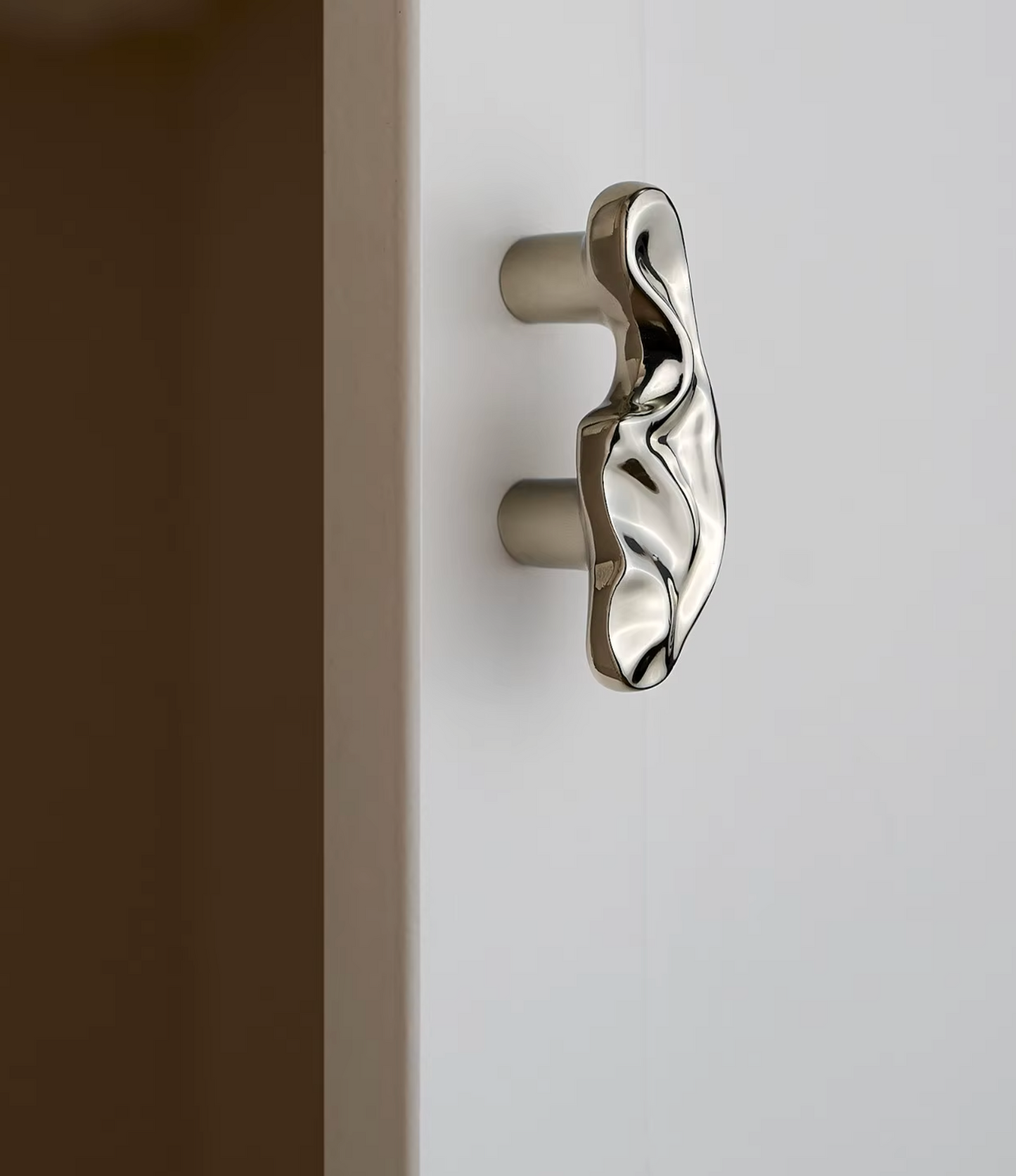 Cabinet Knob Sculpted Organic Twisted Collection