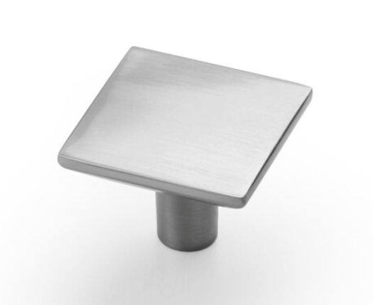 Cabinet Knob Square Solid Furniture Door Knobs Plato
