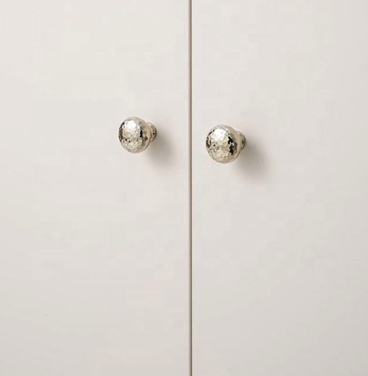 Cabinet Knobs Artisan Hand Hammered Collection