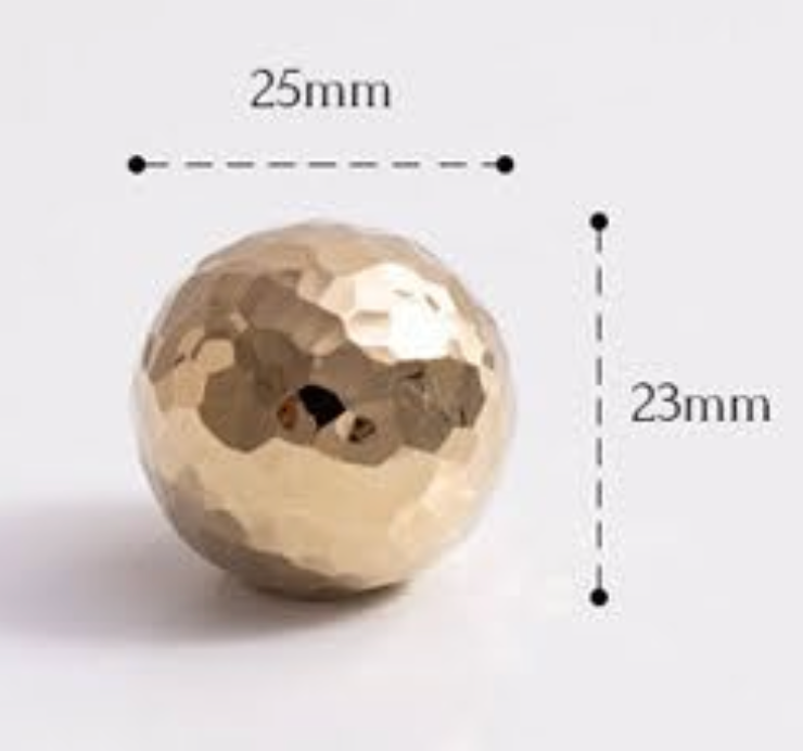 Cabinet Knobs Artisan Hand Hammered Collection Polished Brass