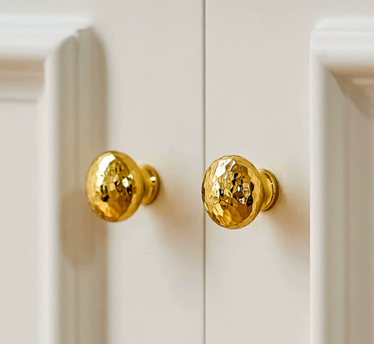 Cabinet Knobs Artisan Hand Hammered Collection