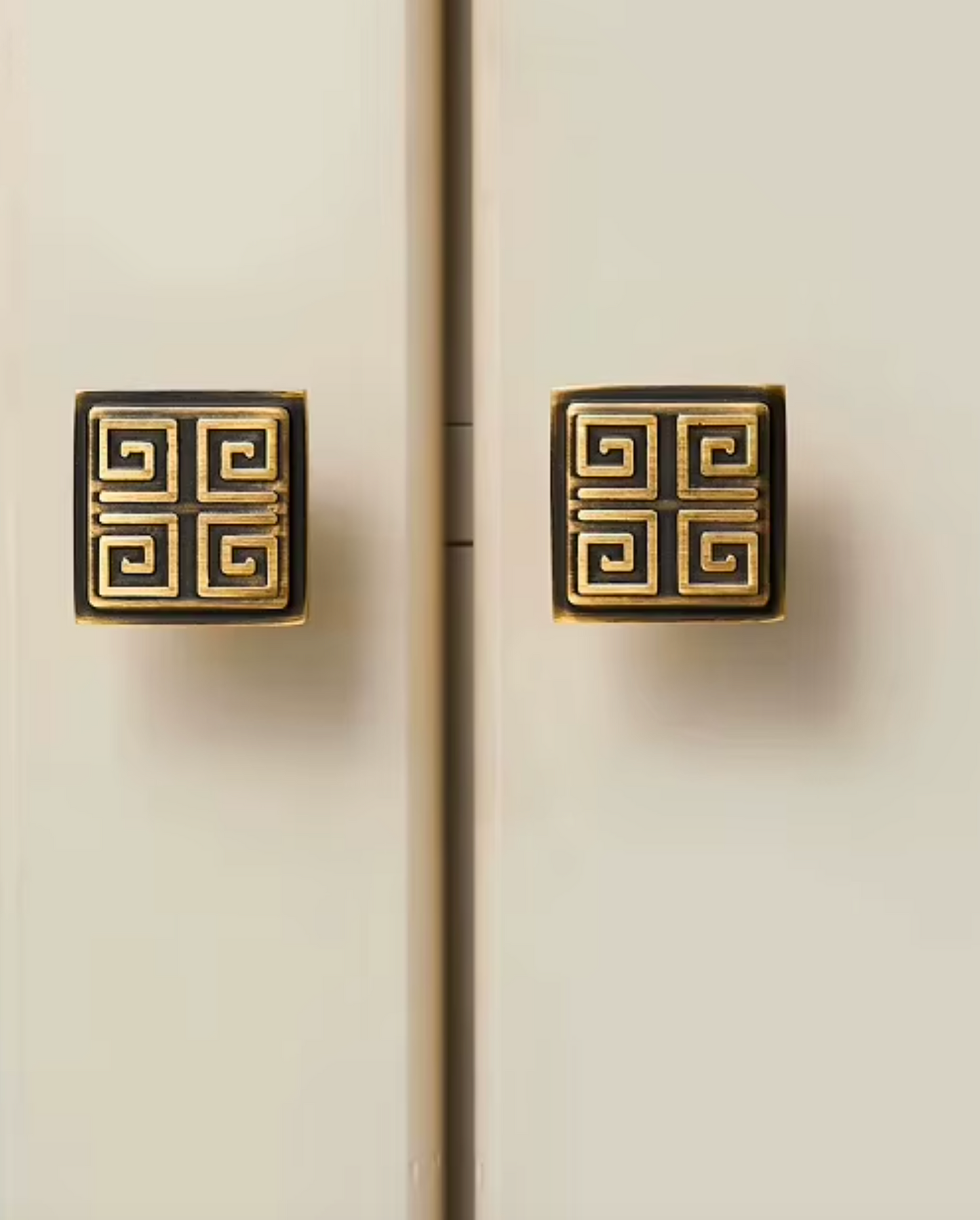 Cabinet Handles Celtic Collection Brushed Antique Brass