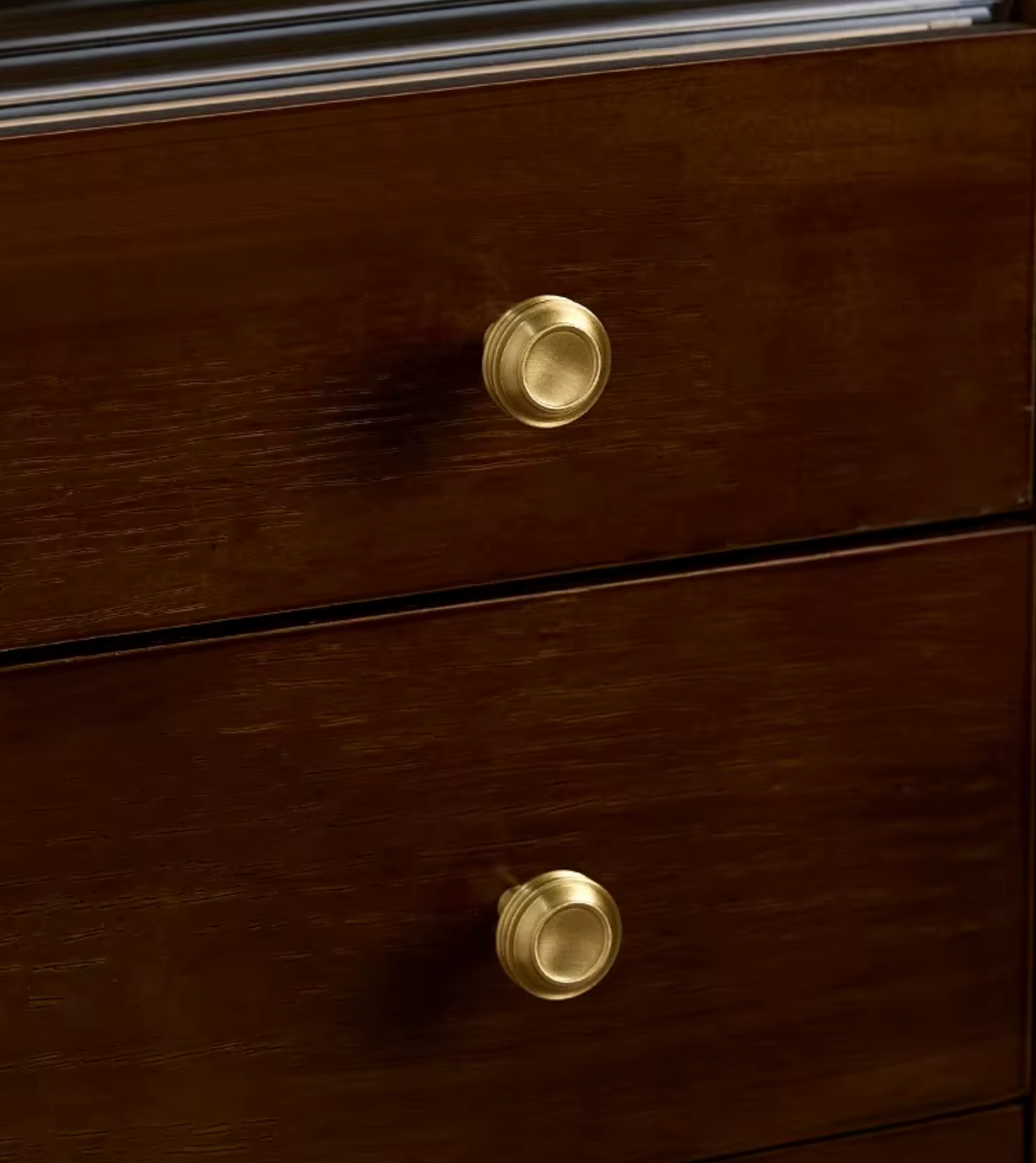 Cabinet Knob Mushroom Double Ring Collection