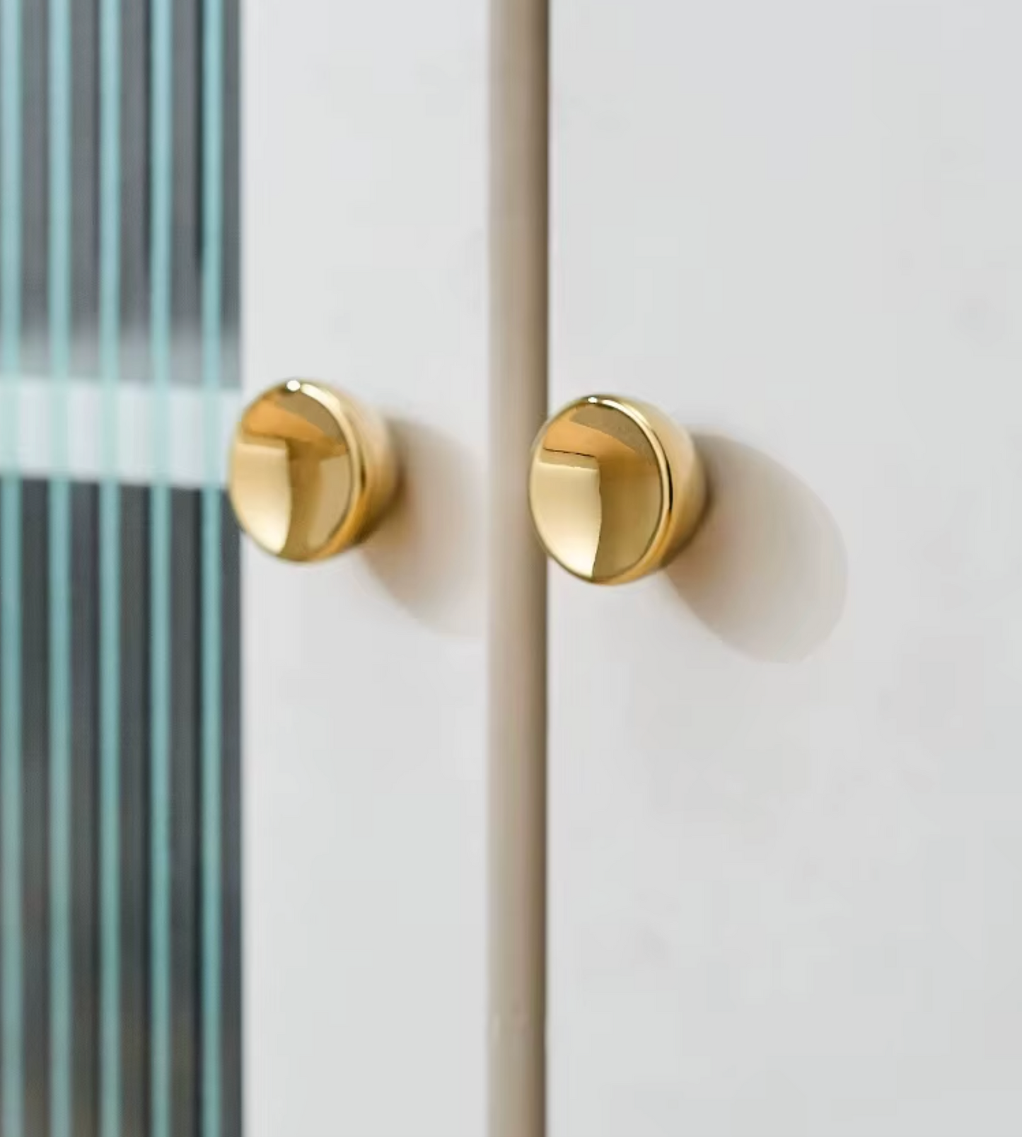 Cabinet Knob Round Cava Concave Collection