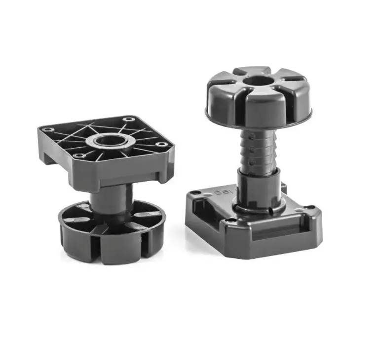 Heavy Duty Adjustable 85-125 mm Kitchen Cabinet Plinth Feet-Box 50
