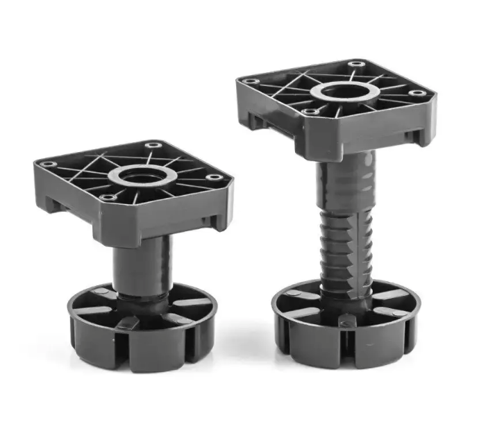 Heavy Duty Adjustable 95-145 mm Kitchen Cabinet Plinth Feet-Box 50