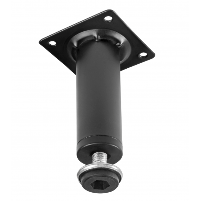 Cabinet Plinth Feet Black 100mm -150mm Furniture Leg