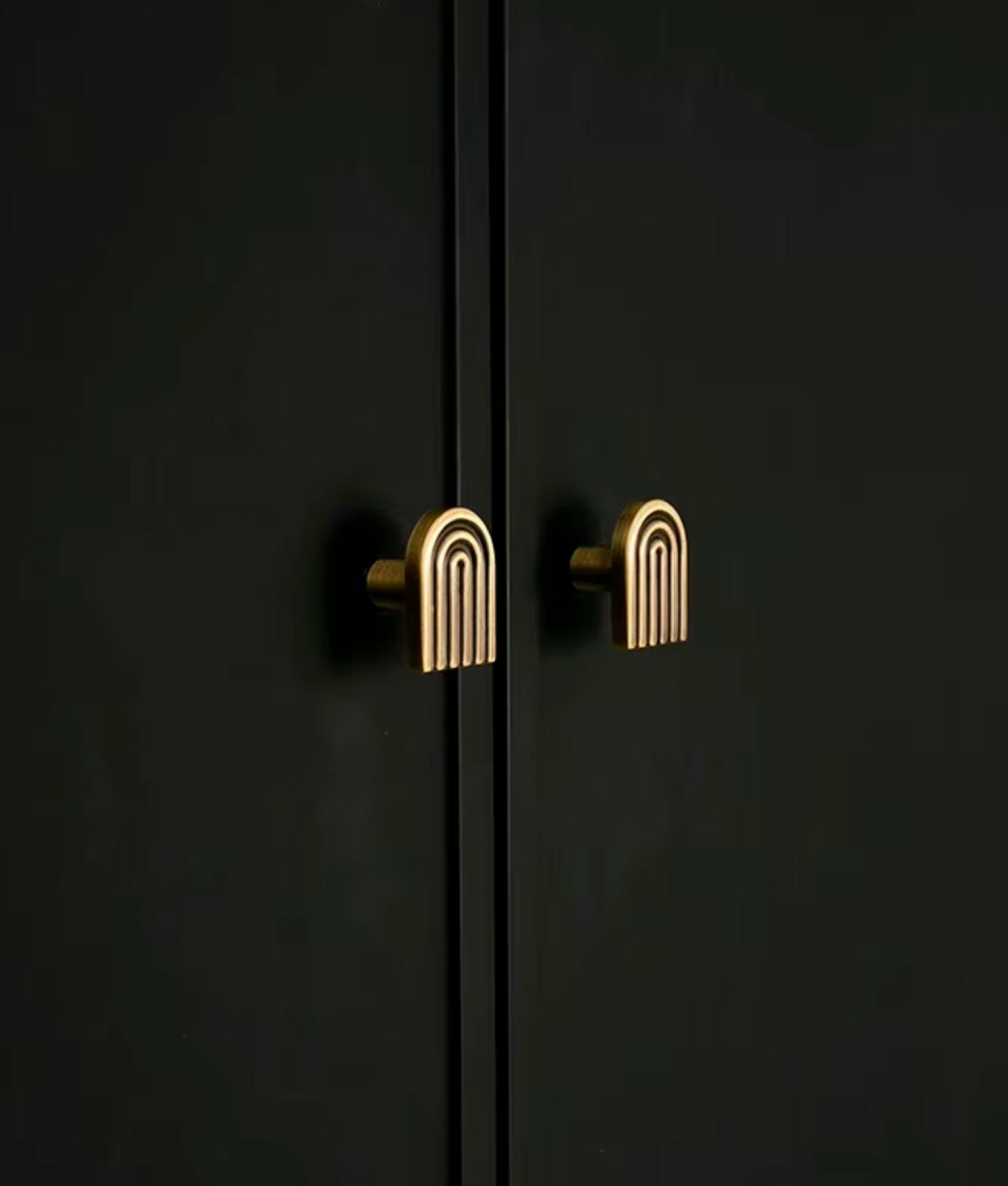 Cabinet Handle Nordic Slim Collection Antique Brass