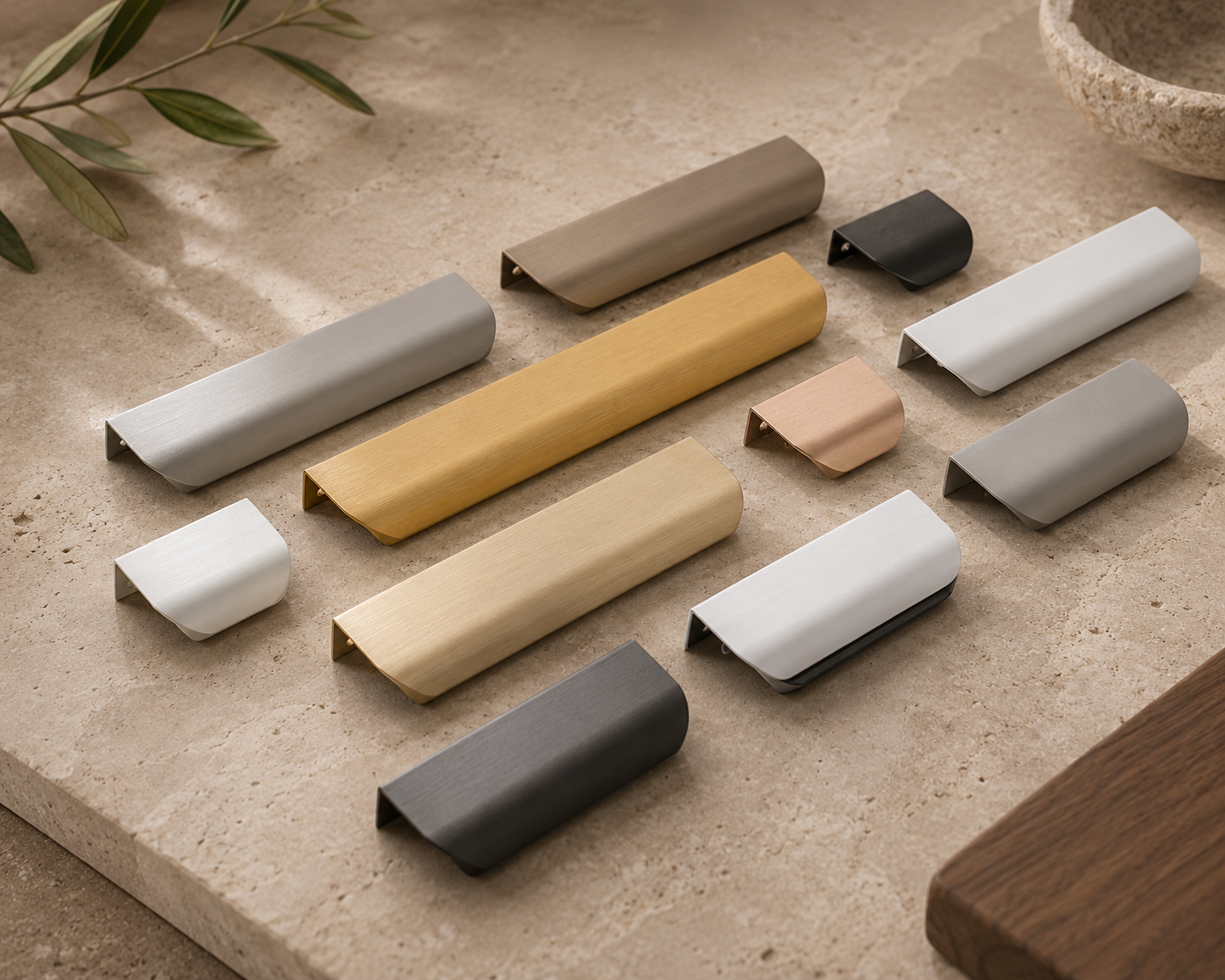 Cabinet Profile Edge Handle Hexa-FULL RANGE