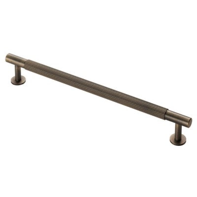 Carlisle-Brass-Cabinet-T-Bar-Fingertip-224mm-Lines-Handle-Antique-Brass-FTD710EAB