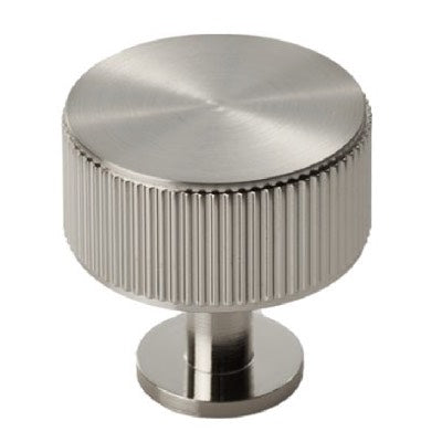 Carlisle-Brass-Fingertip-Lines-Radio-Cupboard-Knob-Satin-Nickel-FTD713SN