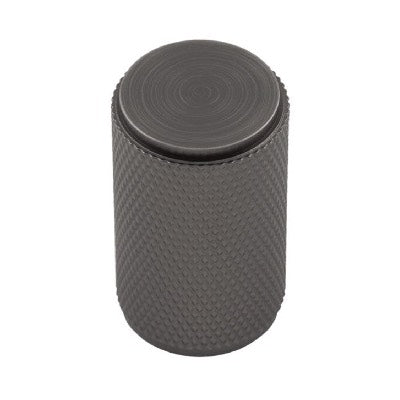 Carlisle Brass Knurled Cabinet Knob Anthracite - FTD702ANT