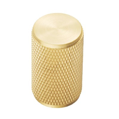 Carlisle Brass Knurled Cabinet Knob Satin Brass - FTD702SB