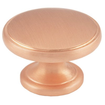 Carlisle-Brass-Oxford-Cabinet-Knob-32mm-Polished-Satin-Copper-FTD524SSCO