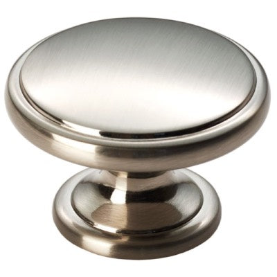 Carlisle-Brass-Oxford-Cabinet-Knob-38mm-Polished-Satin-Nickel-FTD524SN