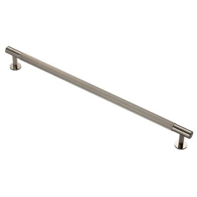 Carlisle Brass Cabinet T-Bar Fingertip Lines Handle Satin Nickel FTD710