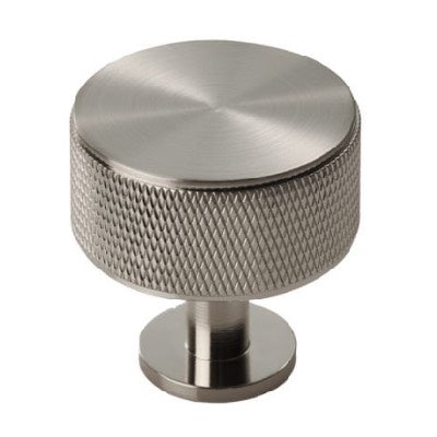 Carlisle Brass Knurled Radio Cabinet Knob Satin Nickel - FTD703SN