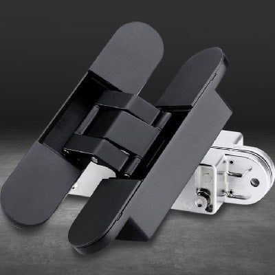 Concealed Adjustable Invisible Door Hinge 80kg