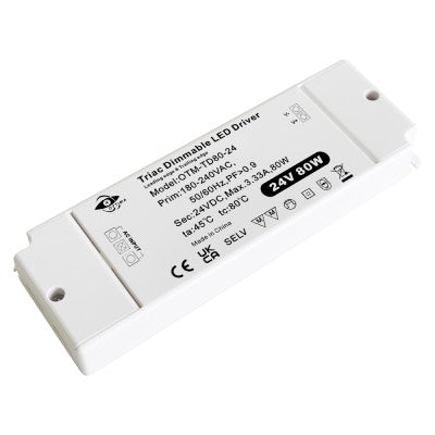 Dimmable LED Triac Drivers 24V Constant Voltage IP20