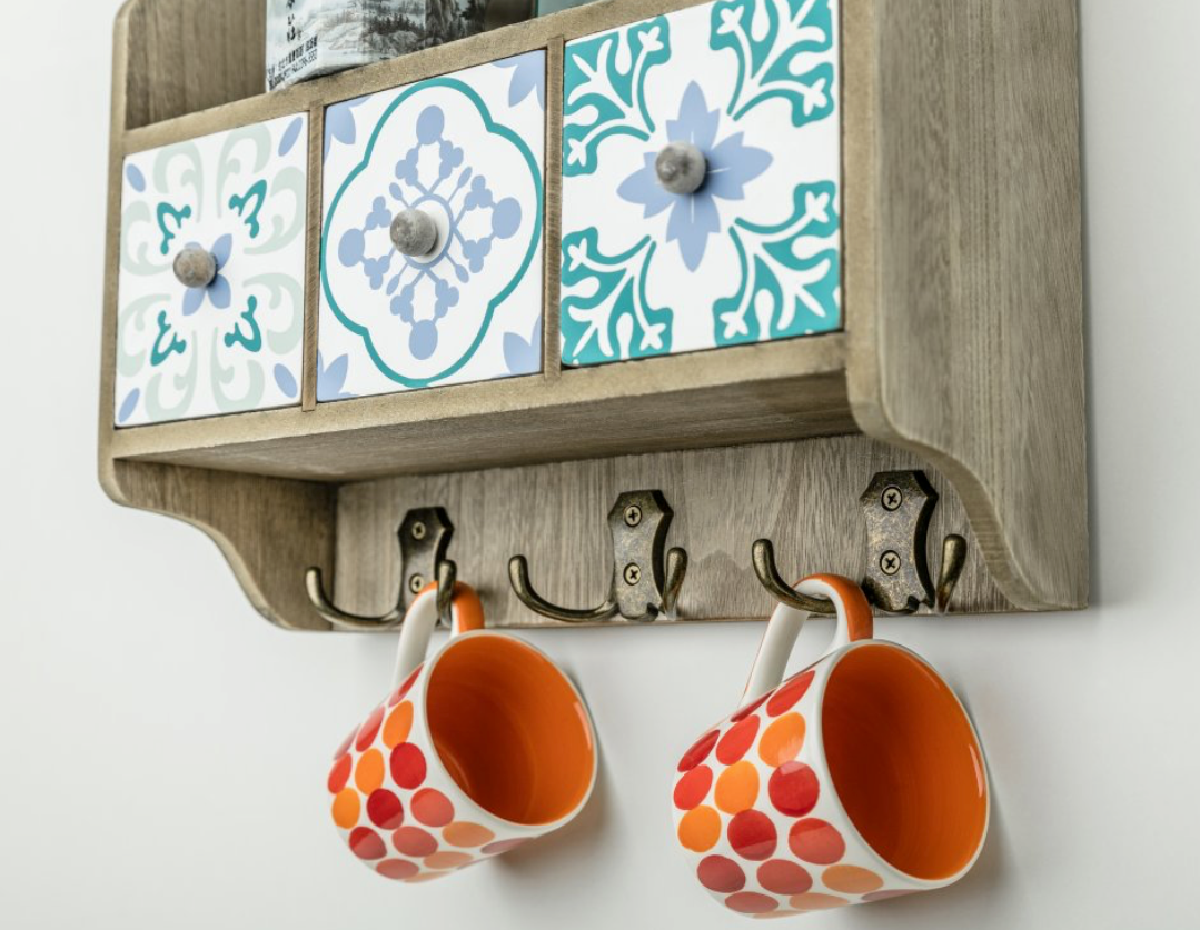 Double Coat Hook Wall Door Mounted Clothes Hangers